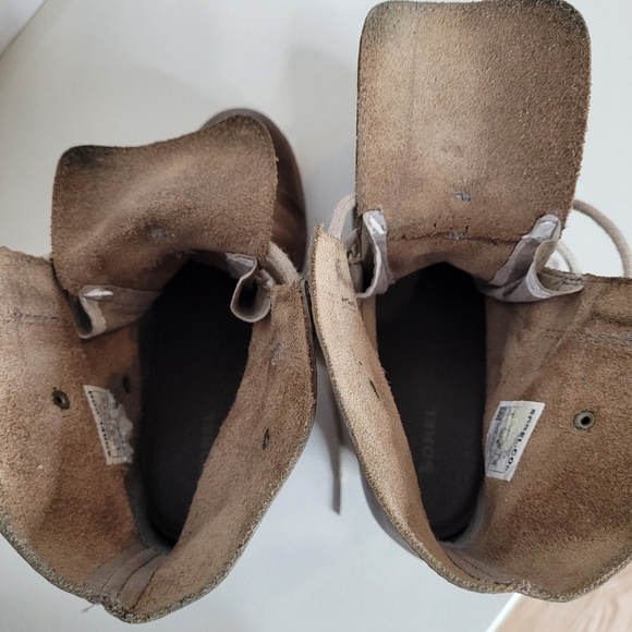 Sorel Brown Waterproof Distressed Leather Lace-Up City Wedge Boot - Size 8 - Picture 9 of 15